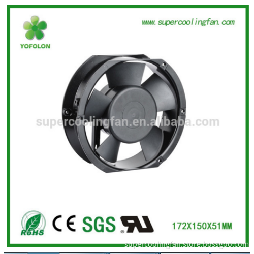 RHOS approved 220V 48w ac axial flow fan for industrial electricity cabinet
